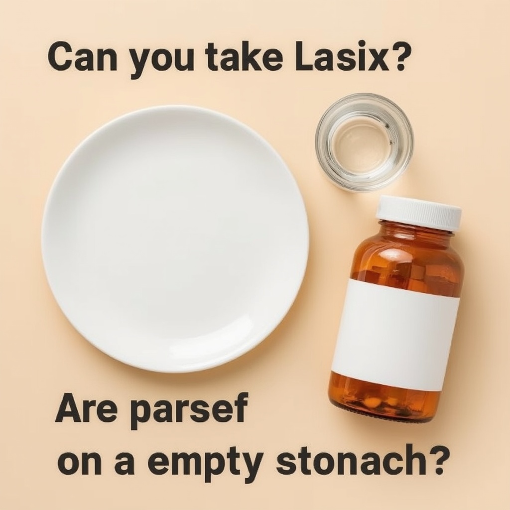 Can you take lasix on an empty stomach | what to know about furosemide and food